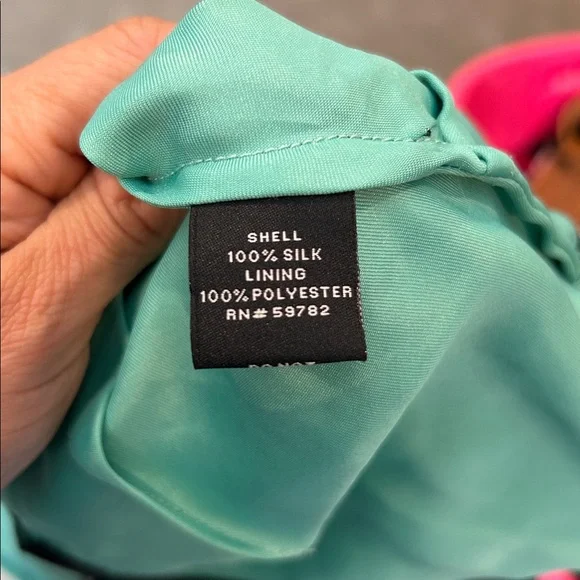 Adrianna Papell Dark Green Embellished Gown Silk Beaded Evening Gown Size 4 - Picture 11 of 16